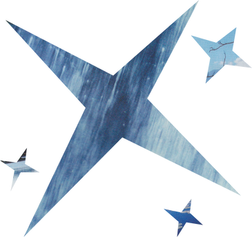 Paper Collage Stars